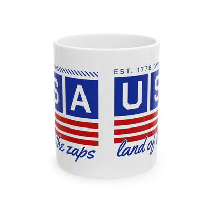 Land of the Zaps Ceramic Mug