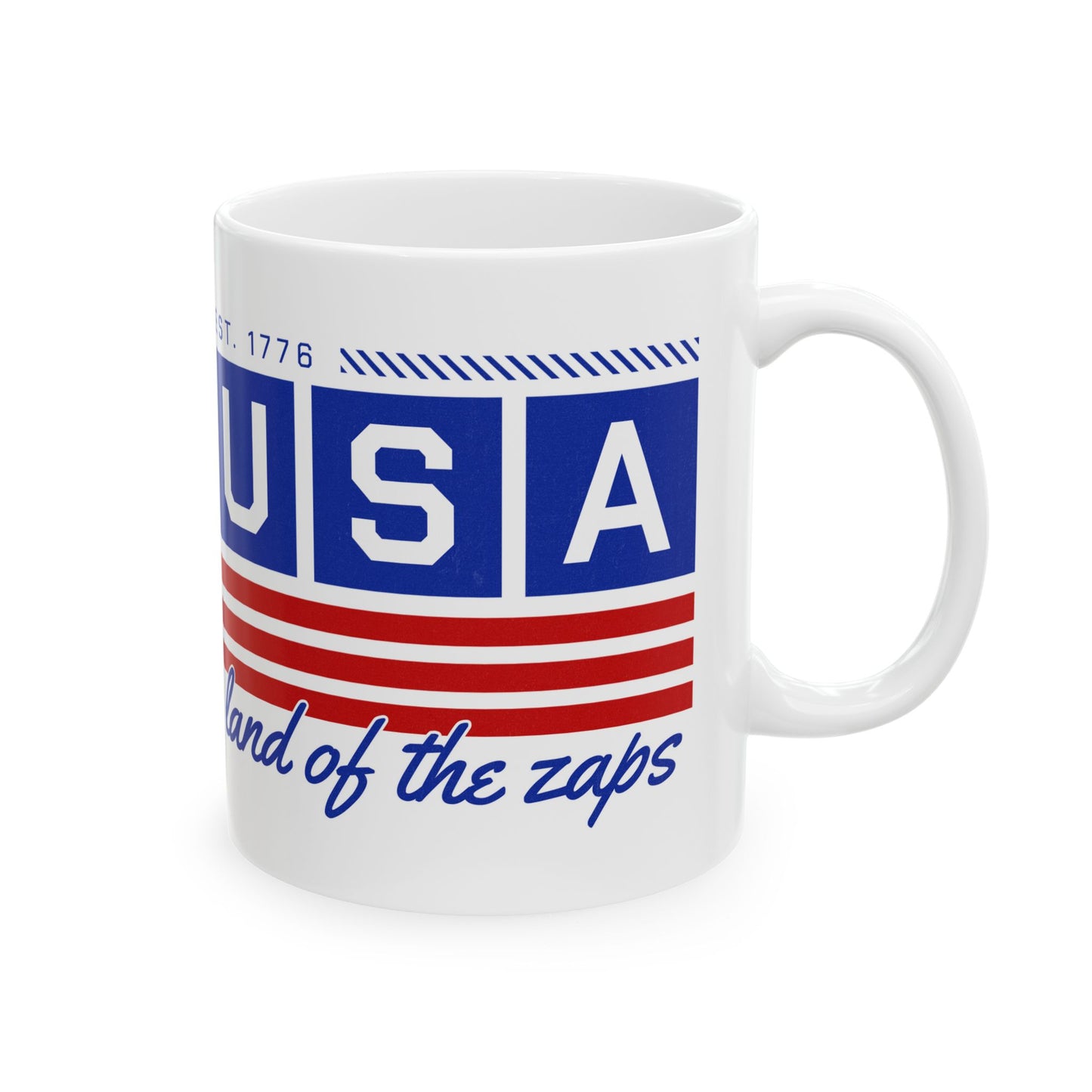 Land of the Zaps Ceramic Mug